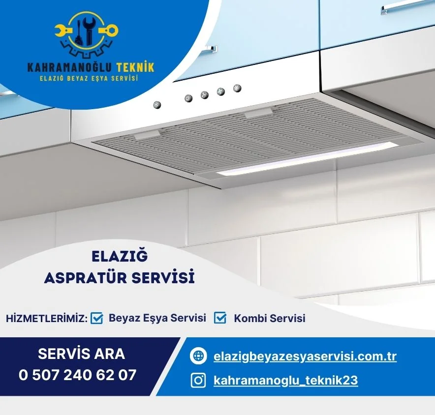 Elazığ Aspiratür servisi