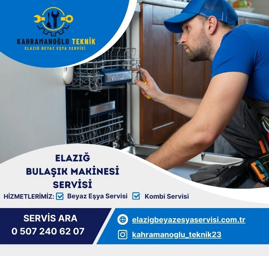 Elazığ Bulaşık Makinası servisi
