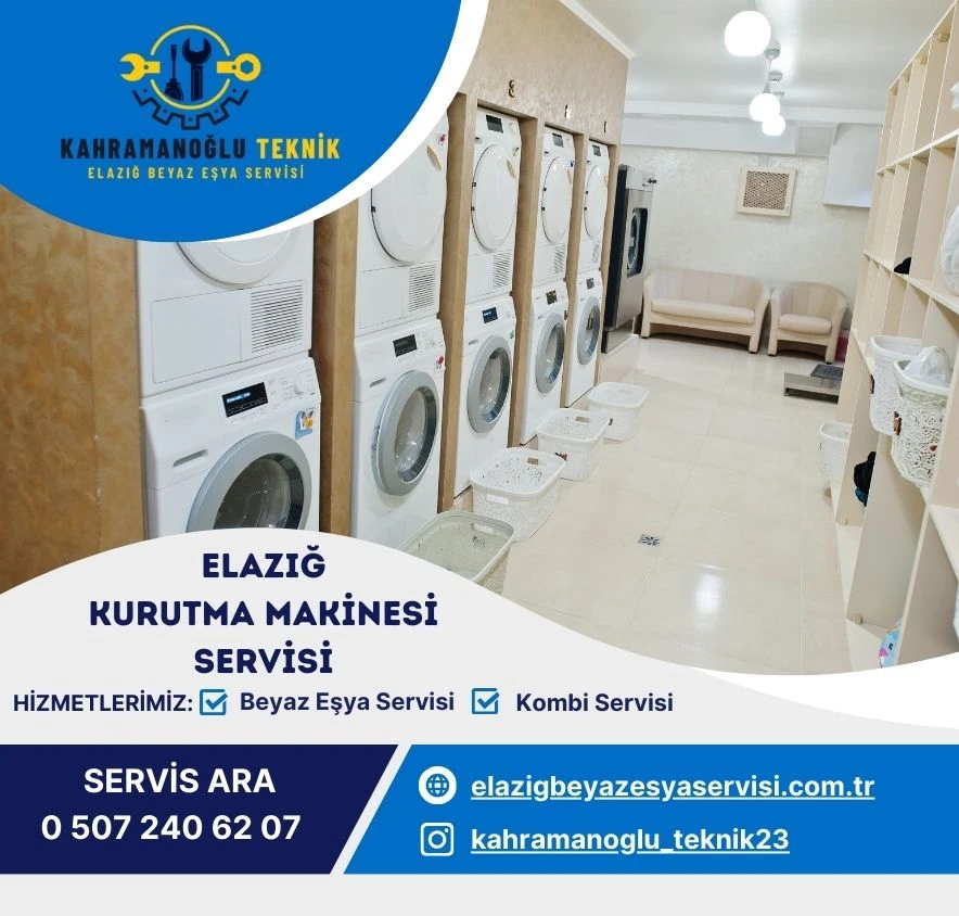 Elazığ Kurutma Makinesi Servisi
