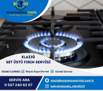 Elazığ set üstü fırın servisi