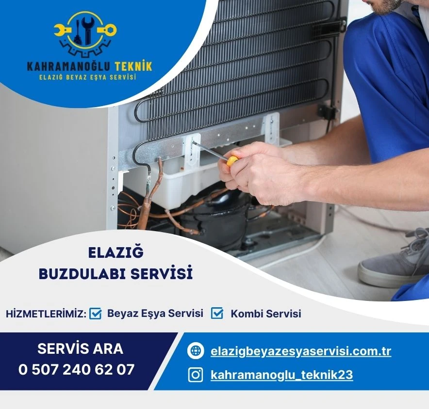 elazığ buzdulabı servisi